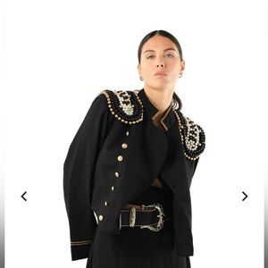 SETA pearl military jacket NWT